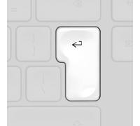 Tecla individual para teclado Logitech Craft/MX Keys S/MX Keys Mini/MX Keys S para MAC/MX Keys Mini para Mac (gris pálido, tecla [Enter] para Craft/MX Keys S para Reino Unido)