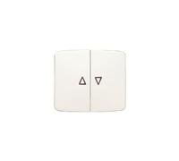 Tecla interruptor persianas Niessen Arco blanco alpino 8244 BA