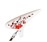 Tecla Ocarina AC Alto C De 12 Orificios Para Principiantes, Instrumento Xun De Cerámica De 6 Orificios Para Actuación Profesional De Estudiantes De CA (Color : 03)