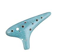 Tecla Ocarina AC Alto C De 12 Orificios Para Principiantes, Instrumento Xun De Cerámica De 6 Orificios Para Actuación Profesional De Estudiantes De CA (Color : 05)