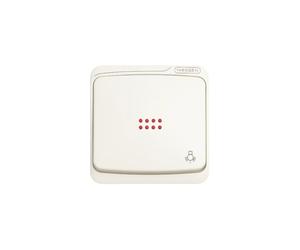 TECLA PULS.C/VISOR LUZ S.ARCO