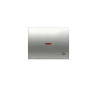 TECLA PULS.LUZ C/VISOR S.OLAS TITANIO