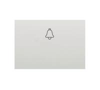 Tecla Pulsador BJC Coral Simbolo Timbre Gris Sombra 21716 GS