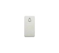 Tecla pulsador timbre estrecha BJC Blanco 16716
