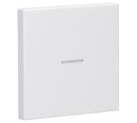 Tecla simple con visor LS, color blanco mate (referencia: JUNG LS990KO5WWM)