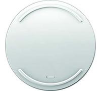 Tecla sin barreras simple con indicador luminoso, R.1/R.3, blanco polar, brillo