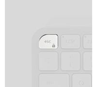 Tecla única para teclado Logitech Craft/MX Keys S/MX Keys Mini/MX Keys S para MAC/MX Keys Mini para Mac (gris pálido, tecla [esc] para teclas MX Mini)