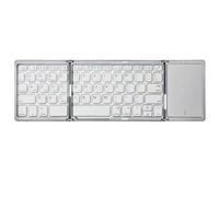 Teclado 5.1 Dual 3 Plegables Recargable Plegable con Touchpad Compatible con Android(SL with Touchpad)
