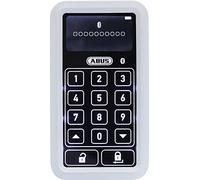 Teclado ABUS HomeTec Pro Bluetooth® CFT3100 - Introducción de código para abrir la puerta principal - Para el accionamiento inalámbrico de cerradura de puerta HomeTec Pro Bluetooth® CFA3100 - Blanco
