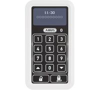 Teclado ABUS HomeTec Pro Bluetooth® CFT3100 - entrada de código para abrir la puerta principal - para el funcionamiento inalámbrico de la cerradura de puerta HomeTec Pro Bluetooth® CFA3100 - blanco