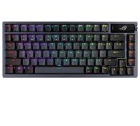 ASUS Azoth teclado Juego USB + RF Wireless + Bluetooth QWERTY Inglés Metálico