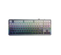 Teclado aula gasket f87 gradient grey spacecrystal rgb