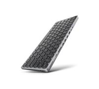 AXAGON HMC-KB keyboard USB-C 5Gbps with HUB, microSD/SD, 3x USB-A, HDMI 4K/60Hz, PD 100W, Audio, US
