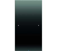 Teclado berker Touch Sensor confort 1 fase, serie berker R.3 de hager, negro