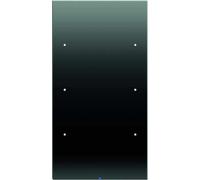 Teclado berker Touch Sensor confort configurado, 3 fases, serie berker R.3 de hager, negro