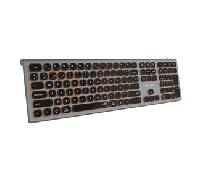 Teclado Inalámbrico Subblim Master/ Gris y Negro