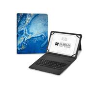 FUNDA Y TECLADO 9.6´´ SUBBLIM MARMOL AZUL SUBKT5-BTTB01