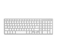Teclado Bluetooth inalámbrico para Apple Mac OS - Diseño QWERTY de EE. UU., Teclas de tijera, escritura precisa, batería recargable, tiempo de trabajo extralargo, compatible con iMac/MacBook Pro/Mac