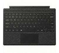Teclado Bluetooth inalámbrico para Microsoft Surface Pro 7/6/5/4/3, diseño de EE. UU., cubierta ultrafina con retroiluminación LED de 7 colores y panel táctil multigestos, batería recargable integrada