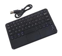 Teclado Bluetooth inalámbrico portátil ultradelgado con batería Recargable integrada de 280 mAh para Tableta PC