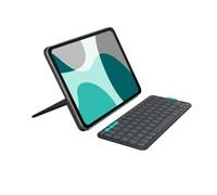 Teclado Bluetooth Logitech Flip Folio QWERTZ Suizo iPad Pro 11"/Air 11" Grafito