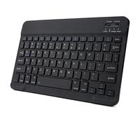 Teclado Bluetooth recargable ultrafino, teclado inalámbrico portátil para iPad A16 11ª 10ª generación, iPad Pro, iPad Air, iPad Mini, iPhone, Android, Samsung Galaxy, tablet, smartphone, teléfono