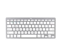 Teclado Bluetooth Trust 24907 Plateado Portugués
