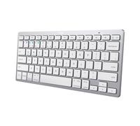 Teclado Bluetooth Trust 24907 Plateado Portugués