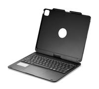 Teclado BT Recargable de 12.9 Pulgadas con un Panel Táctil Retroiluminado de 7 Colores 7 Modos de Uso Plegable, 180 ° Horizontal (Escriba D-For Pro 12.9 Pulgadas)