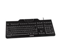 CHERRY KC 1000 SC teclado Oficina USB QWERTY Español Negro