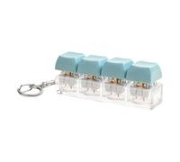 Teclado Clicker Fidget - Botón de del estrés | Silencioso con acción suave en la punta de los dedos, dispositivo compacto con uso en el aula, herramienta de reducción de estrés, ayuda para