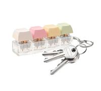 Teclado Clicker Fidget - Botón de del estrés | Silencioso con acción suave en la punta de los dedos, dispositivo compacto con uso en el aula, herramienta de reducción de estrés, ayuda para