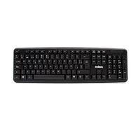 Teclado - Compacto, conexión USB, diseño ergonómico, Teclas responsivas, Ideal para Espacios reducidos y Uso Diario