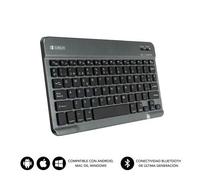 SUBBLIM - Teclado Bluetooth Smart BT Keyboard Grey