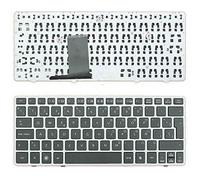 Teclado Compatible con HP ELITEBOOK 2560P 2570P Marco Plata