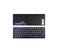 Teclado Compatible con HP ELITEBOOK Folio 1040 G3 Plata