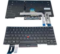 Teclado compatible para portatil lenovo thinkpad t14s gen2 espaÑol con trackpoint sin backlight