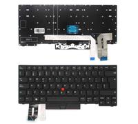 Teclado compatible para portatil lenovo thinkpad t490s t14s gen 1 espaÑol con trackpoint sin backlight
