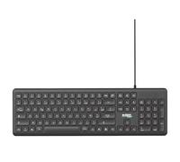 Teclado con cable USB-A / USB-C para PC Modelo Cyclee Touche Completo