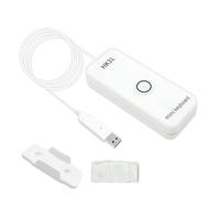 Teclado con Interruptor Personalizable USB, Teclado Duradero de una Tecla para Grabar Juegos, Copiar y Pegar en la Oficina, para Usuarios con Discapacidad Visual - Material ABS (HK31UW Blanco)