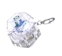 Teclado con luz LED, Juguete con clics, probador de Teclas de 1 tecla para aliviar estrés y estimulación sensorial en Durabilidad, diseño de Teclas de Teclado mecánico