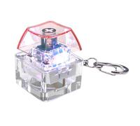 Teclado con luz LED, Juguete con clics, probador de Teclas de 1 tecla para aliviar estrés y estimulación sensorial en Durabilidad, diseño de Teclas de Teclado mecánico