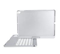 Teclado con Touchpad Manual de Gestos, Compatible con iOS Tablet Pro 10.2 10.5, Ideal para Profesionales de Negocios (Silver)