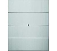 Teclado confort, berker B.IQ 4 fases, aluminio