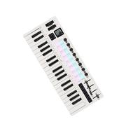 Teclado Controlador USB Multifuncional De 37 Teclas Adecuado Para Presentaciones En Producción Estudio Y Edición Música Teclado USB Con Perillas Programables