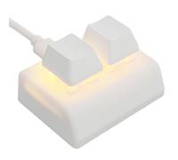 Teclado de 2 Teclas para copiar y Pegar - Teclado Macro mecánico | Teclado mecánico de Intercambio en Caliente con Cable Cherry y USB, Teclado de Acceso Directo para una Mayor productividad,