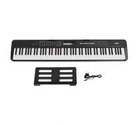 Teclado de 88 Teclas, 900 Timbres, 700 Ritmos, 110 Canciones de Demostración, Teclados Musicales, Kit de Teclado de Piano Eléctrico Portátil para Principiantes (Enchufe de la UE)