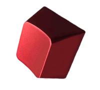 Teclado de aluminio con tapa de metal para teclado mecánico cómodo para escribir 1 pieza para oficina y juegos