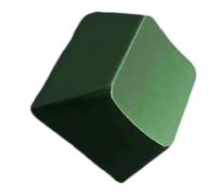 Teclado de aluminio con tapa de metal para teclado mecánico cómodo para escribir 1 pieza para oficina y juegos