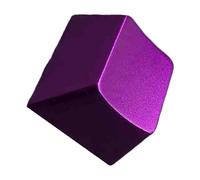 Teclado de aluminio con tapa de metal para teclado mecánico cómodo para escribir 1 pieza para oficina y juegos